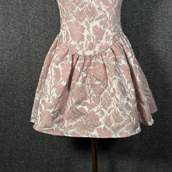 Atoir Winnie Halter Dress Vintage Pink Floral Mini US 4 AUS 8 Small - Picture 6 of 15